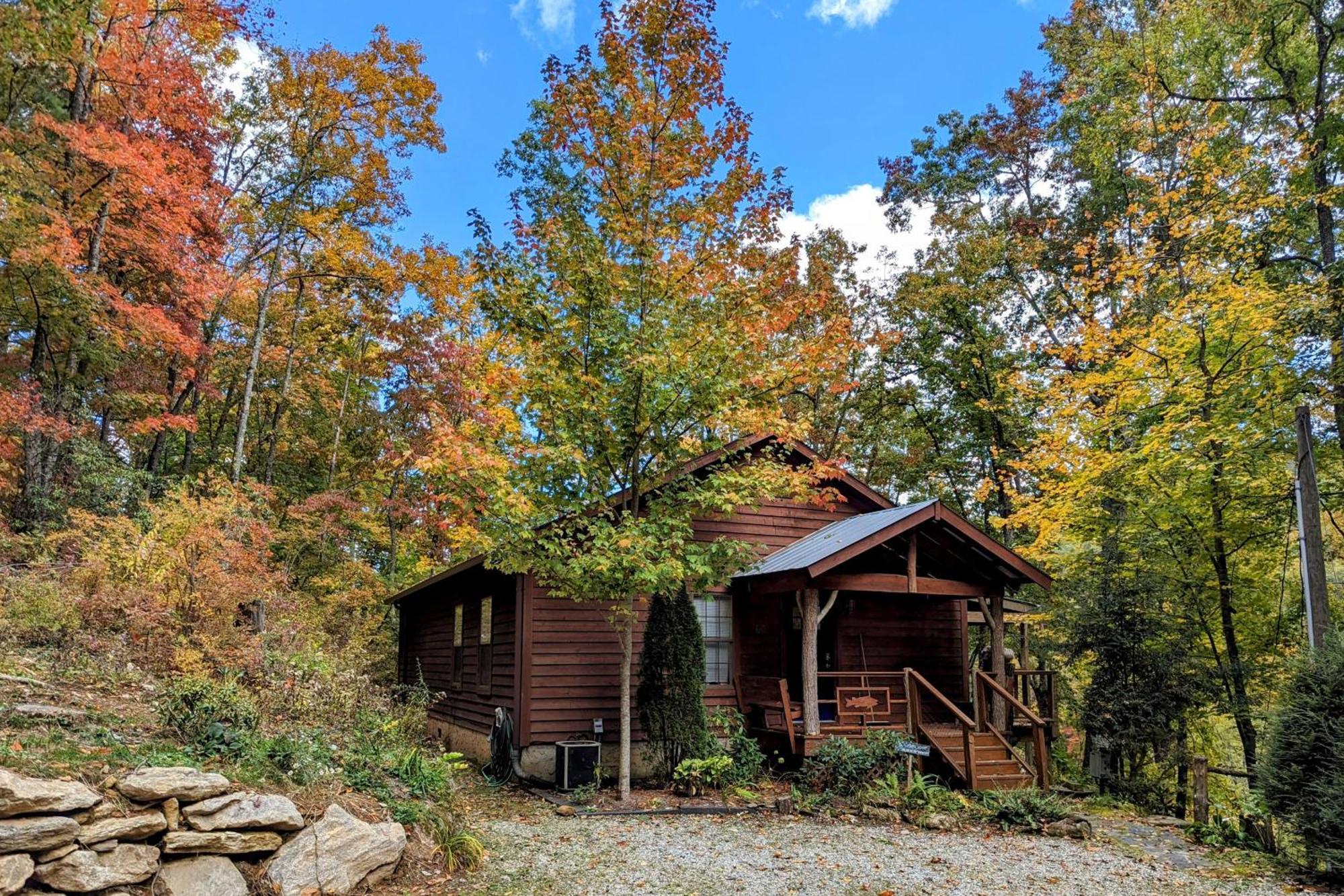 Lakeside Cashiers Cabin With Private Boat Dock! Cullowhee Luaran gambar